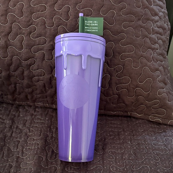 Starbucks Other - 🆕 Starbucks Purple Glow-in-the-Dark Tumbler